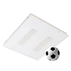 recessed luminaire ball proof, multipower IP40