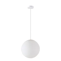 Pendelarmatuur Ø60 IP40, wit dimbaar