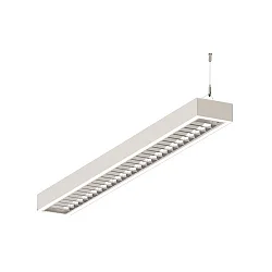 LED Light strip Pendant grid luminaire direct / indirect, 49W, 4000K, 6400lm, IP20, UGR < 19, DALI dimmable, white