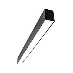 Lichtbalk MICROPAL®, UGR<19 / 1127MM / 840 opbouwversie, DALI aanstuurbaar, direct IP40, zwart 