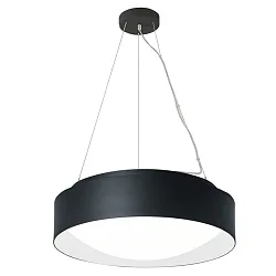 Pendelarmatuur PREMIUM ARCHITEKTUR Ø 30,8cm IP20, zwart, sneeuwwitje 