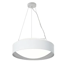 Pendelarmatuur PREMIUM ARCHITEKTUR Ø 30,8cm IP20, wit, metaalgrijs 