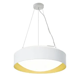 Pendelarmatuur PREMIUM ARCHITEKTUR Ø 30,8cm IP20, goud, wit dimbaar