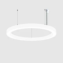 pendant luminaire Ø 98CM DALI controllable, CCT Switch, direct, UGR < 19, ring shape IP40, black dimmable