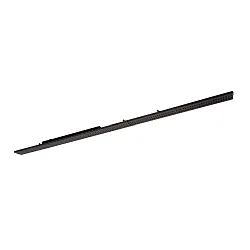 3-fase armatuur 149,7cm multipower, middelsterk stralend IP20, gepoedercoat, zwart 