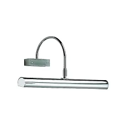 Schilderijverlichting GRIT-40 kantelbaar E14 IP20, nikkel mat dimbaar