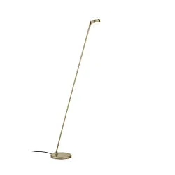 floor lamp YORI-S swivelling, rotatable, controllable with gestures IP20, bronze dimmable