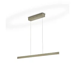 Pendelarmatuur LINDA-92 up down, klein, Tunable White, instelbaar IP20, brons dimbaar