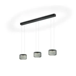 Pendelarmatuur SIDRA-3 up / down, instelbaar, bedienbaar met Gebaren IP20, zwart dimbaar