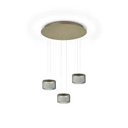 Pendelarmatuur SIDRA-RONDO up / down, instelbaar, bedienbaar met Gebaren IP20, brons dimbaar