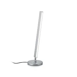 table lamp KOSMA tiltable IP20, nickel matt dimmable