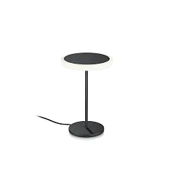 table lamp TILDA-T IP20, metallic, black, white dimmable