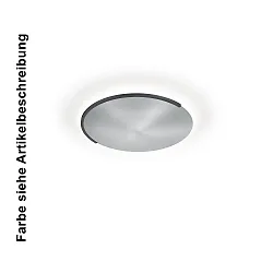 ceiling luminaire ASTRA-C-40 round, Casambi IP20, metallic bronze, nickel matt dimmable