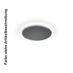 ceiling luminaire ASTRA-C-40 round, Casambi IP20, sand coloured, black dimmable
