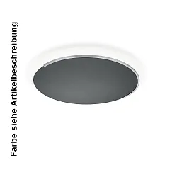 Plafondarmatuur ASTRA-60 rond IP20, zand, zwart dimbaar