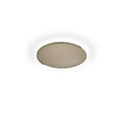 ceiling luminaire ASTRA-40 round IP20, metallic bronze, sand coloured dimmable