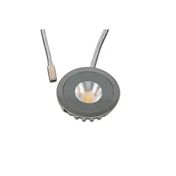Inbouwarmatuur IP20, rvs, mat, gesatineerd dimbaar 2,8W 285lm 4000K breitstrahlend 40-80° breitstrahlend 40-80° CRI 90-100