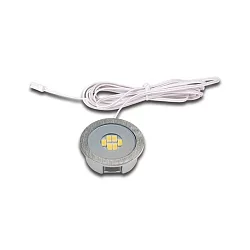 Inbouwarmatuur AR 35-LED IP20, rvs, transparant dimbaar 2,5W 164lm 3000K CRI 90-100