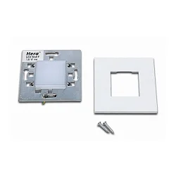 Inbouwarmatuur WALL IF met sensor, zijdelingse straling, met diffuser IP20, wit  1,8W 90lm 3000K 120° 120° CRI 80
