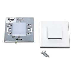 Wandinbouwarmatuur LED WALL UP&DOWN IP20, opaal, wit dimbaar