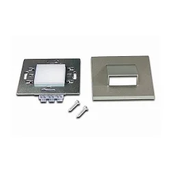 Inbouwarmatuur WALL I DOWN down, met sensor IP20, rvs  1,8W 90lm 3000K 120° 120° CRI 80