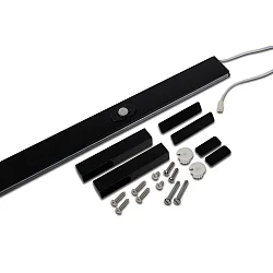Onderbouwarmatuur met bewegingsmelder IP20, zwart 4,7W 175lm 4000K CRI 90-100 60cm