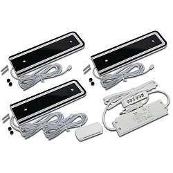 Onderbouwarmatuur IP20, aluminium, mat
