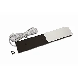 Onderbouwarmatuur S-PAD F plat, met stekker IP20, zwart dimbaar 3W 270lm 3000K 115° 115° CRI >90 20cm