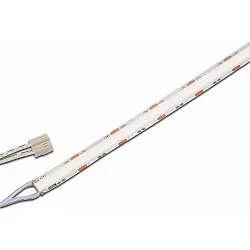 LED stripe TAPE COB-10P 930 / 5M met stekker, met diffuser, koper, opaalwit, wit