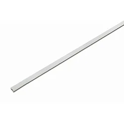 toebehoren Profiel omslag 5MM HEAVY FROST - FOR 9MM MILLED-IN PROFILE + 4MM STRIPS / 1M ROLL mechanisch, mat, gesatineerd 100cm