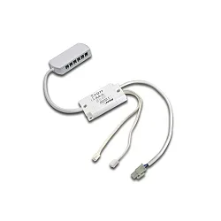 Controller 24V DIM dimbaar, 12-voudig, wit mat