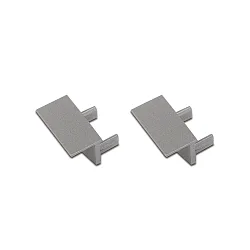 Afdekking set van 2, aluminium