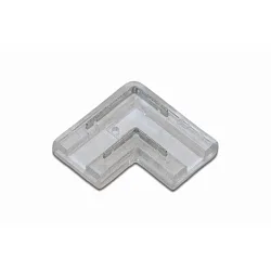 Hoekverbinder CORNER CLIP 90° - FOR 10MM LED STRIPS, transparant