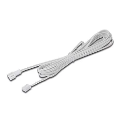 Aansluitkabel LED-24 met stekker, wit