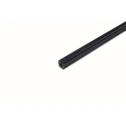 Stroomrail TRACK 24V DC kort, zwart mat