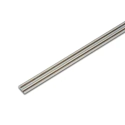LED 24V DC power track Flat-Track, length 150cm, grey