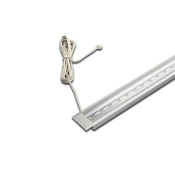 Inbouwarmatuur LED IN-STICK HR plat, ingebouwde versie, asymmetrisch, met reflector IP20, aluminium