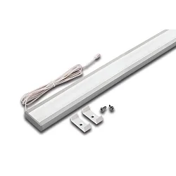 Onderbouwarmatuur LED TOP-STICK FK plat IP20, aluminium, opaal dimbaar 19W 990lm 3000K 110° 110° CRI 90-100 90cm