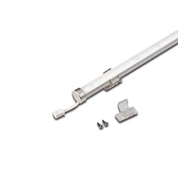 Rotatable, round LED surface moount luminaire LED PIPE F, homogeneous area light, 121cm, 22.3W 4000K