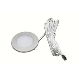 Inbouwarmatuur DYNAMIC FR 55-LED rond, Tunable White IP20, rvs, opaal dimbaar 3W 210lm 2700-5000K CRI 90-100
