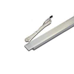 Meubelarmatuur LED IN-STICK SF ingebouwde versie, Tunable White IP44, aluminium, opaal dimbaar