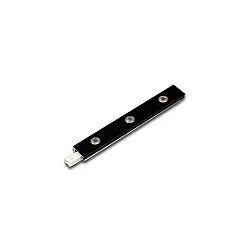 Railspots LED 2-LINK PIXEL met stekker, met lensoptiek IP20, zwart mat dimbaar