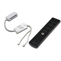 Controller 24V DIM 4 Kanaal, 12-voudig, met afstandsbediening, wit mat