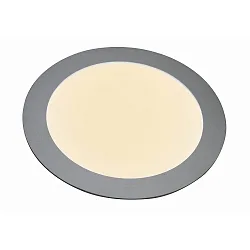 Heitronic LED Panel round, 12W, 96 LED, 19,9cm, warm white