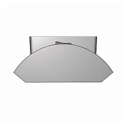Onderbouwarmatuur DETMOLD met schakelaar, met stopcontact IP20, zilver mat  8W 420lm 3000K 120° 120° CRI 80 67.9cm