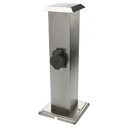 Energiezuil TAIPEH POWER PILLAR standaard, rvs geborsteld