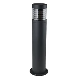 Staande armatuur voor buiten KRESOS E27 IP44, antraciet, helder dimbaar