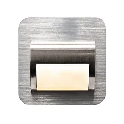 LED Recessed luminaire VALENCE with sensor, 2W, 3000K, 25lm, IP20, aluminum