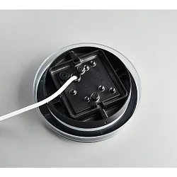 Wandarmatuur voor buitenshuis MARBELLA rond, slagvast IP65, wit 