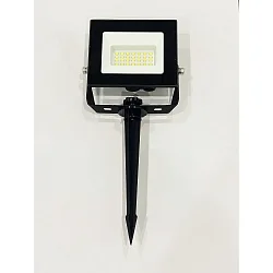 gorund spike luminaire BOLTON 2.0 with plug, switchable IP44, powder coated, black 